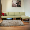 ROLEX TEAK LOUNGE SOFA