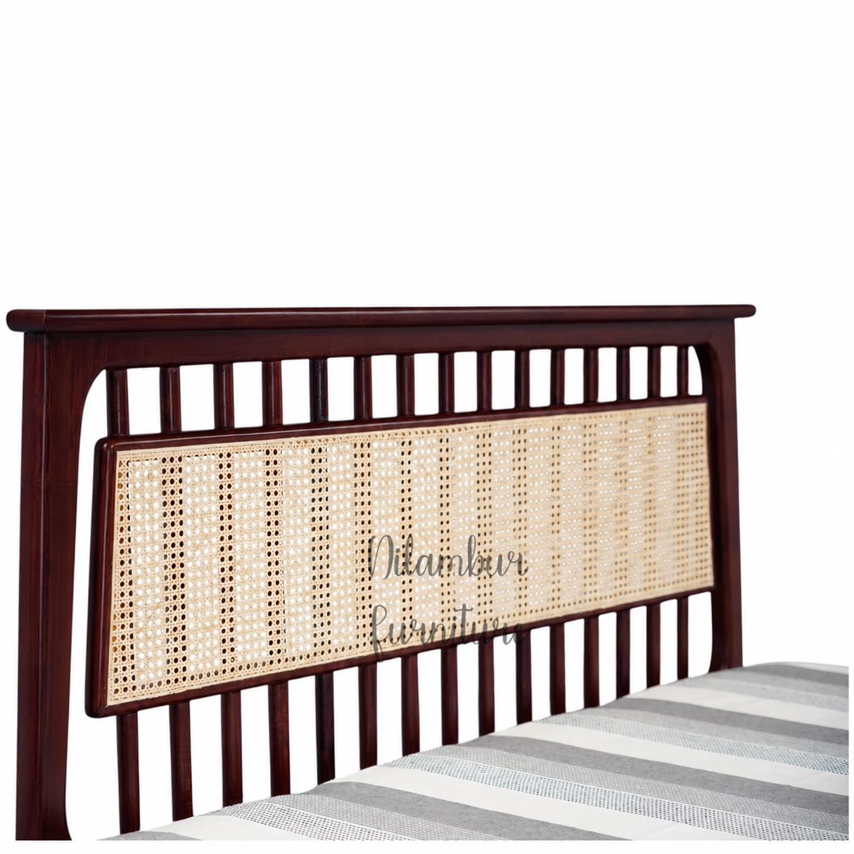 SHILONG MAHOGONY WOOD BED COT
