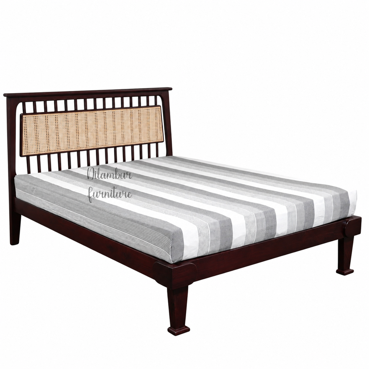SHILONG MAHOGONY WOOD BED COT