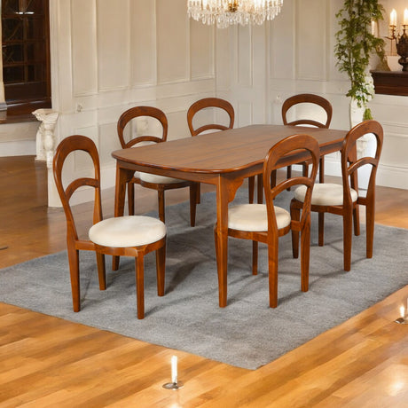 INDIRA TEAK WOOD DINING SET