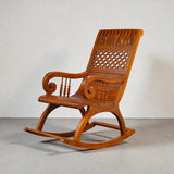BRAMMA TEAK WOOD ROCKING CHAIR