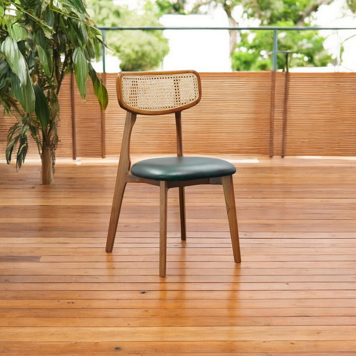 MILLET TEAK DINING CHAIR