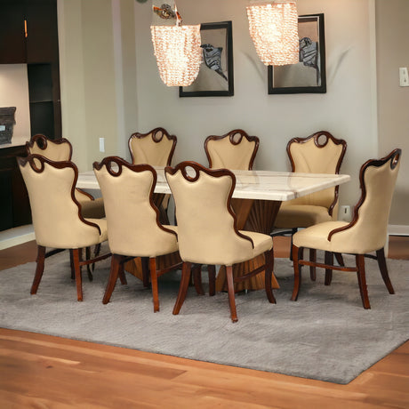 STYLO 8 SEATER DINING SET - Nilambur Furniture