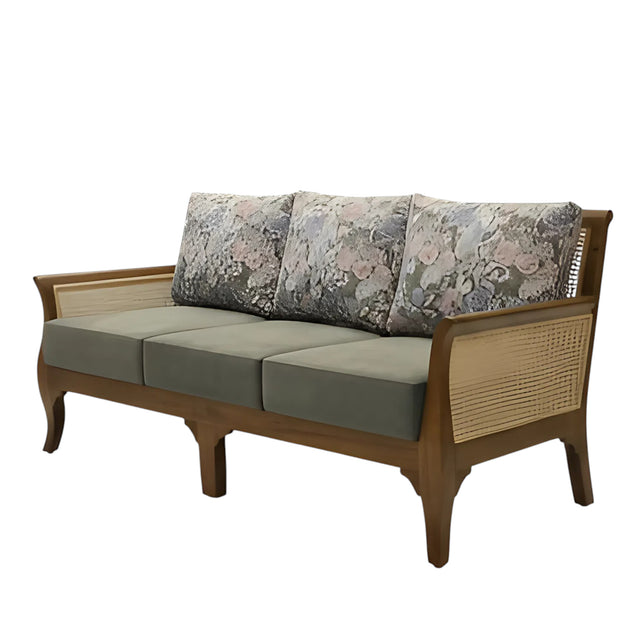 RATTAN TEAK WOOD SOFA BANGALORE
