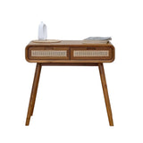 LEGO TEAK WOOD CONSOLE TABLE