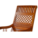 BRAMMA TEAK WOOD ROCKING CHAIR