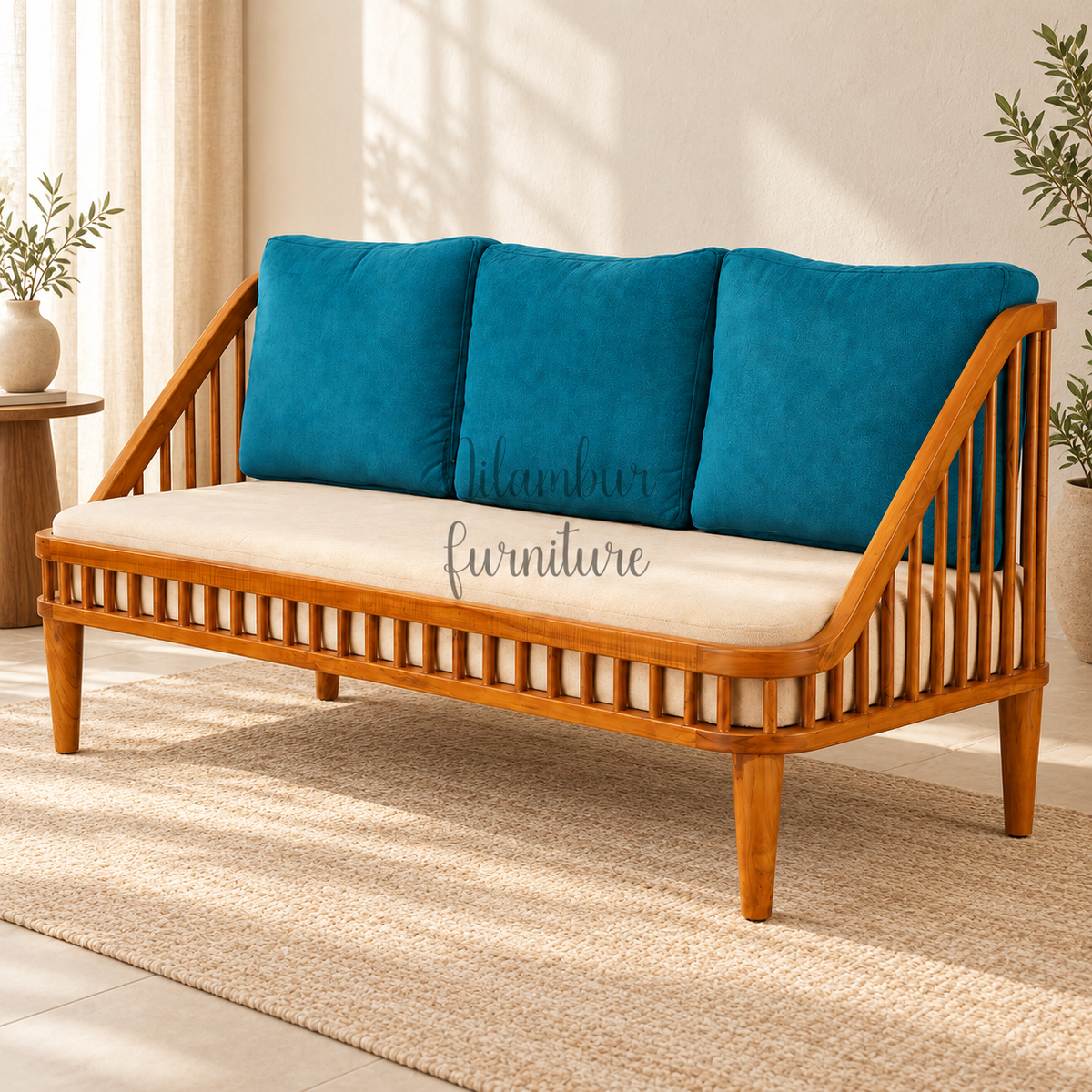 NEXA TEAK WOOD SOFA