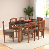 AMAZONITE TEAK WOOD DINING SET