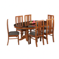 NELIA TEAK WOOD DINING SET