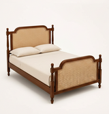 VIVO TEAK WOOD BED COT