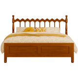 WIRE TEAK WOOD BED COT