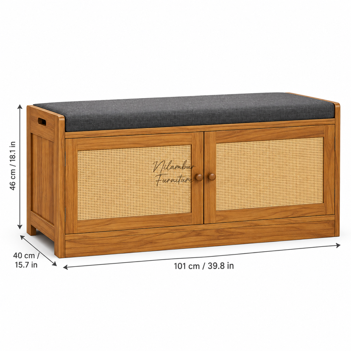 URBANO TEAK SHOE RACK