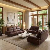 DERMA GENUINE LEATHER SOFA