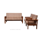 INDIGO TEAK WOOD SOFA - Nilambur Furniture