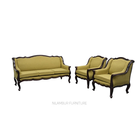 RAYMOND MAHOGONY SOFA - Nilambur Furniture