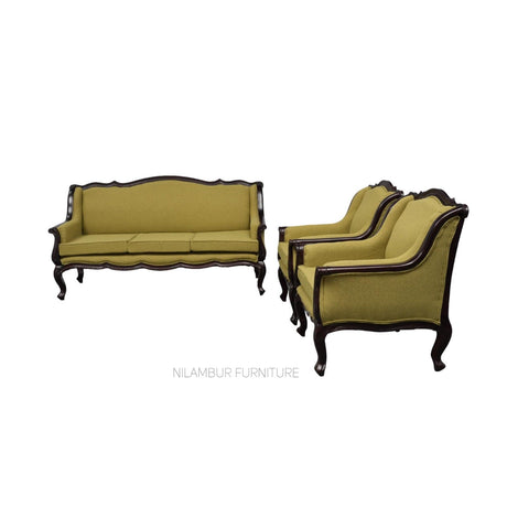 RAYMOND MAHOGONY SOFA - Nilambur Furniture