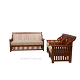 PISTA TEAK WOOD SOFA - Nilambur Furniture