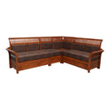 WINGS TEAK WOOD CORNER SOFA