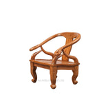 CURVE TEAK WOOD SOFA - Nilambur Furniture