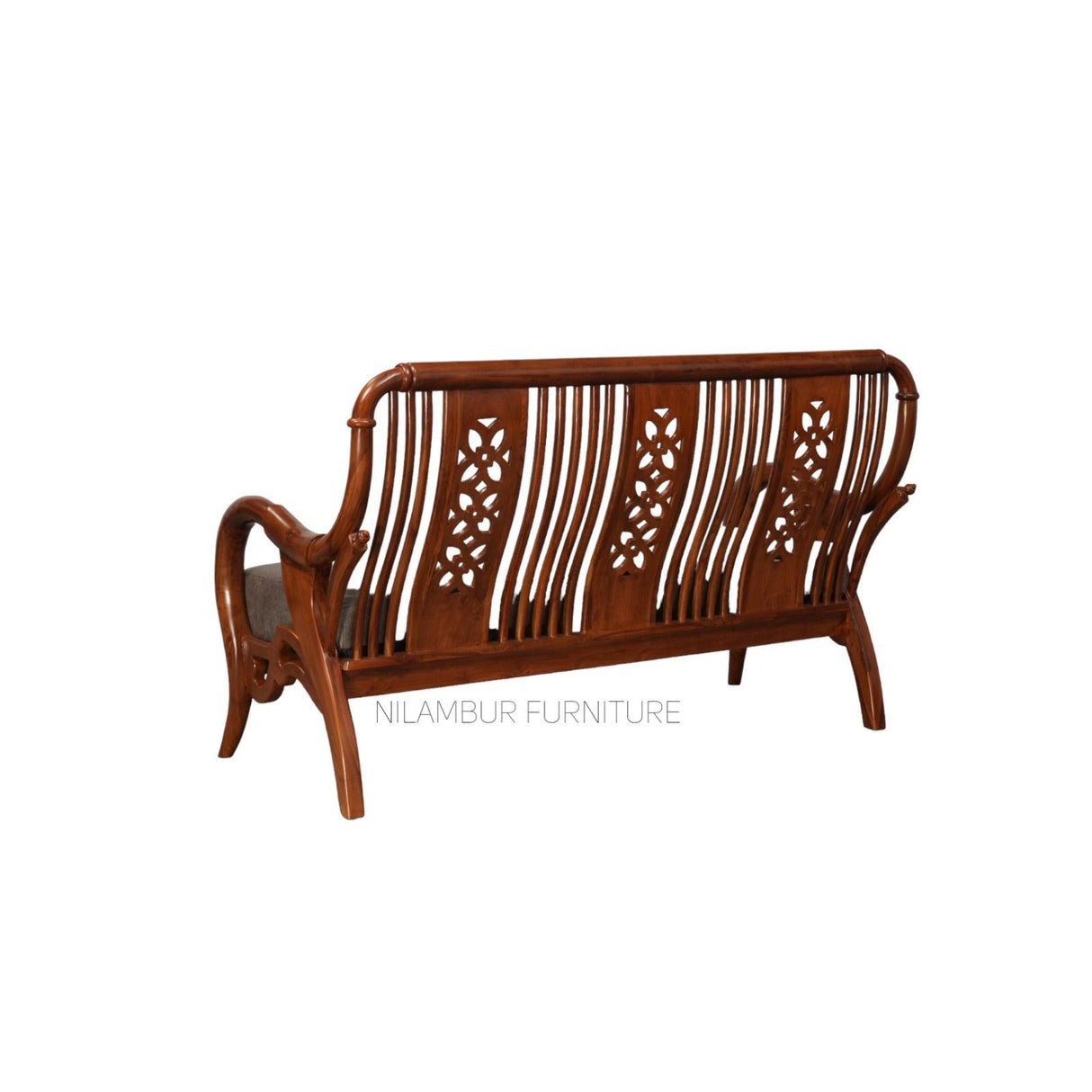 FABIO TEAK WOOD SOFA - Nilambur Furniture