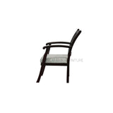 ISHITA MAHOGONY WOOD ARM CHAIR - Nilambur Furniture