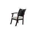ISHITA MAHOGONY WOOD ARM CHAIR