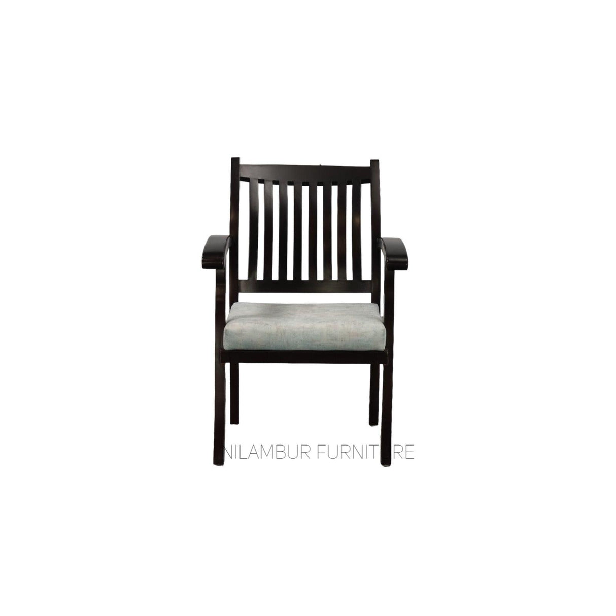 ISHITA MAHOGONY WOOD ARM CHAIR - Nilambur Furniture