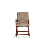 CHAHAL TEAK WOOD ROCKING CHAIR - Nilambur Furniture