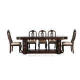 ALEXANDER 8 SEATER ROSEWOOD DINING SET - Nilambur Furniture