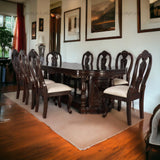 ALEXANDER 8 SEATER ROSEWOOD DINING SET - Nilambur Furniture